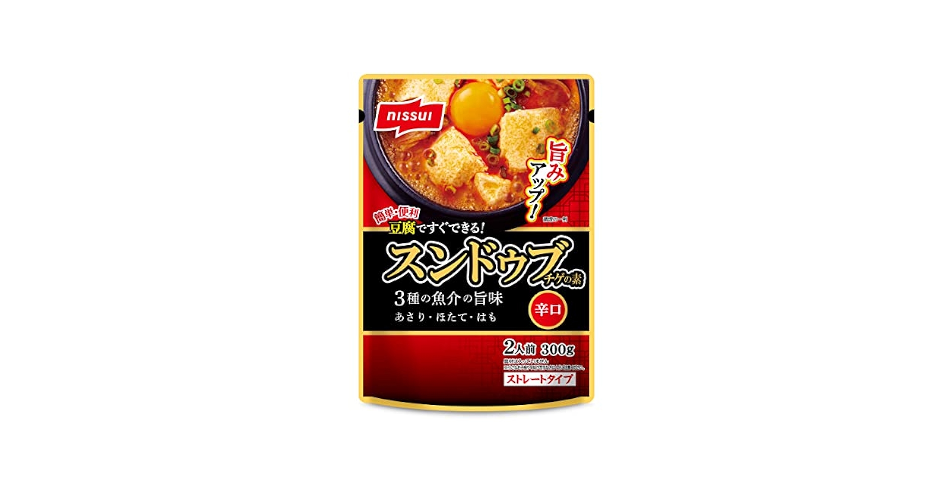Amazon.co.jp: [常温]ニッスイ スンドゥブチゲの素辛口300g